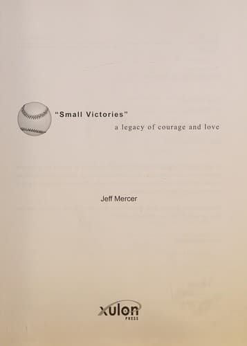 "Small victories"