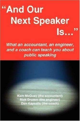 "And Our Next Speaker Is . . ."