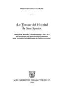 "Lo Thesaur del Hospital de Sant Sperit"