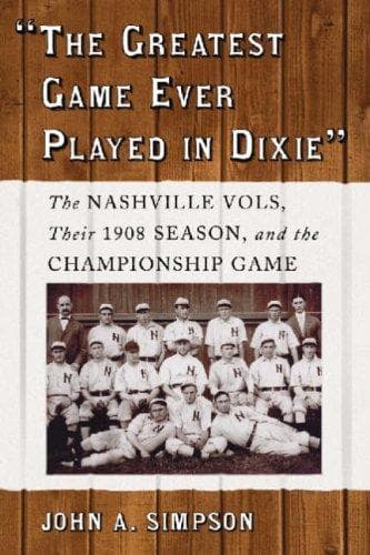 "The greatest game ever played in Dixie"