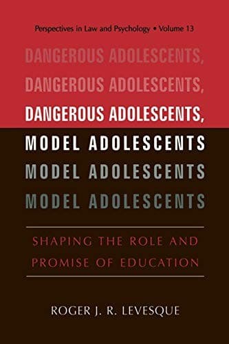 "Dangerous Adolescents, Model Adolescents"
