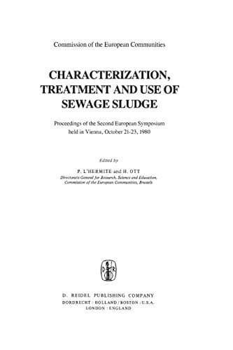 "Characterization, Treatment and Use of Sewage Sludge"